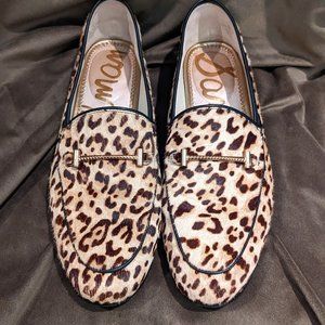Loraine Bit Loafer SAM EDELMAN size 10 calf hair